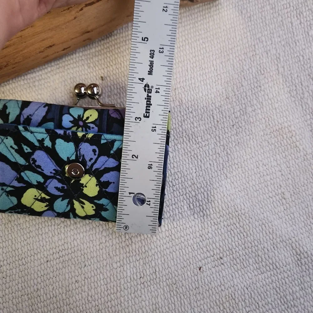 Vera bradley indigo pop coin purse wallet combo - Picture 4 of 8